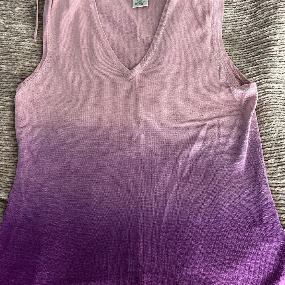 Nine & Company Knit Tank Top Sweater
